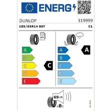 Dunlop 185/65 R14 86T Sp Touring R1 Oto Yaz Lastiği ( Üretim Yılı: 2024 )