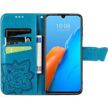 BDT Boutique Infinix Note 12 Pro Kelebek Kanatları Narin Çiçekler Darbeye Dayanıklı Deri Telefon Kılıfı (Yurt Dışından)