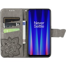 BDT Boutique Oneplus Nord Ce 2 5g Kelebek Kanatları Narin Çiçekler Darbeye Dayanıklı Deri Telefon Kılıfı (Yurt Dışından)