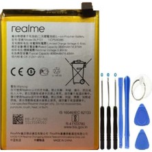 Senal Store Realme C2 Pil Batarya BLP721 + Tamir Seti