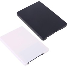 Tialating 7mm Msata SSD 2.5 Inç Sata Adaptör Muhafaza Dönüştürücü Plastik Sabit Disk Sürücüsü Kutusu Harici HDD Kutusu C5AE (Yurt Dışından)