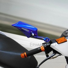 Pengfushop5 Kırmızı Stil 1 Çift Dönebilen Evrensel Motosiklet Dikiz Aynaları Motosiklet Elektrikli Scooter Motosiklet Yan Aynalar Aksesuarları (Yurt Dışından)