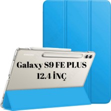 Samsung Galaxy Tab S9 FE Plus/S10 Plus/S9 Plus Kılıf PU Deri Smart Standlı Case X610-16-810-18 X820