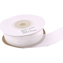 Depposite Organze Kurdele 30 mm - 22 Metre Beyaz