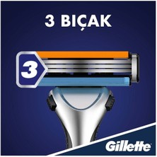 Gillette Sensor3 Tıraş Makinesi + 6 Yedek Tıraş Bıçağı