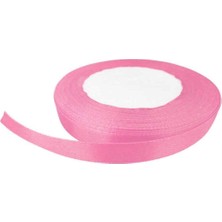 Eminönü Toptancı Saten Kurdele Kalın 1 cm - 240 Metre Pembe