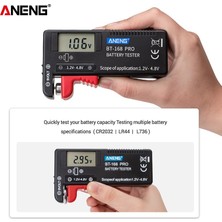 Xiaxiaoer Aneng Pro Dijital Ekran Pil Test Cihazı Aa Aaa CD 9V 1.2V-4.8V Düğme Hücre Volt Test Cihazı (Yurt Dışından)