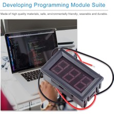 Xiaxiaoer Araba Motosiklet Için 12V LED Dijital Voltmetre Paneli Volt Gerilim Ölçer Test Cihazı (Yurt Dışından)