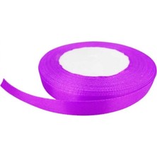 Eminönü Toptancı Saten Kurdele Kalın 1 cm - 240 Metre Lila