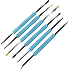 Vigortrading Zjcostol 6 In 1 Çelik Lehim Yardımı Bga Onarım Aracı Seti Hassas Elektronik Bileşenler Kaynak Taşlama Temizleme El Aletleri (Yurt Dışından)