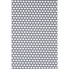 TBM Plastik Kaydırmaz Gri Bal Petek Paspas EN:120cm 120 x 70 cm