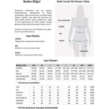 Daisy Medikal Giyim Scrubs Cerrahi Takım Doktor Hemşire Likralı Hastane üniforması