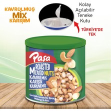 Paşa Kuruyemiş Kavrulmuş Karışık Kuruyemiş Teneke Kutu 150 gr x 8 Adet (1. Kalite)