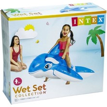 KTYRA52 IBN58523 Şeffaf Balina Binici 152X114 cm - Vardem Oyuncak