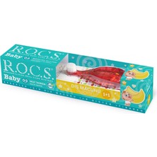 Rocs KTYRA52 R.o.c.s.baby Muz Tadında Diş Macunu + Fırçası Set 0-3 Yaş