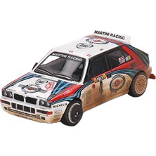 KTYRA52 Nessiworld Mini Gt 1:64 Lancia Delta Hf Integrale Evoluzione 1992 Rally Montecarlo Martini Racing 4'lü Set