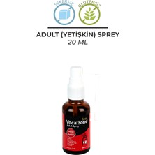 Vocalzone Adult (Yetişkin) Sprey 20 ml + 2'li Paket