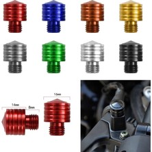 Pengfushop5 Kırmızı Stil Alüminyum Alaşımlı Motosiklet M10 * 22MM Ayna Deliği Fiş Vidası Ktm Suzuki Honda Yamaha Kawasaki Dekoratif Aksesuarlar (Yurt Dışından)