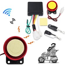 Pengfushop5 Yeni 12V Motosiklet Alarm Sistemi ve Motosiklet Arama ve Uzaktan Çalıştırma Ayarlanabilir Hassasiyetli Hırsızlığa Karşı Cihaz (Yurt Dışından)