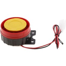 Pengfushop5 Universal Araç Elektroniği Dc 12V Motosiklet&truck&auto Atv Raid Air Siren Küçük Elektrikli Kırmızı Korna Alarmı (Yurt Dışından)