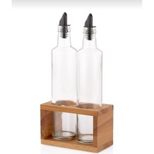 Woodsy Line 2'li Yağlık ve Sirkelik-Yağdanlık 500ML