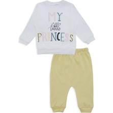 Bebelop Kız Çocuk Eşofman Takımı Yumuşak Malzeme ile Yaz Sezonuna Uygun 2'li