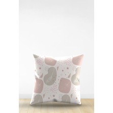 Artavessa Çift Tarafı Dijital Baskılı Dekoratif Suni Deri Kırlent Kılıfı