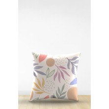 Artavessa Çift Tarafı Dijital Baskılı Dekoratif Suni Deri Kırlent Kılıfı