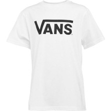 Vans Classic Vans Tee-B Unısex Tişört VN0A7Y47YB21 Beyaz/siyah