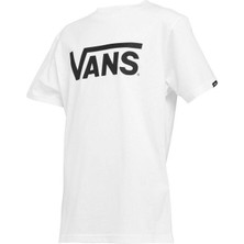 Vans Classic Vans Tee-B Unısex Tişört VN0A7Y47YB21 Beyaz/siyah