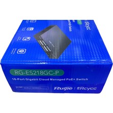 Ruijie Reyee RG-ES218GC-P 16 Portlu 10/100/1000 Gigabit Yönetilebilir Switch 2 Sfp+16 Port Poe