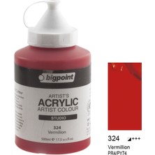 Bigpoint Akrilik Boya 500 ml Vermilion 324