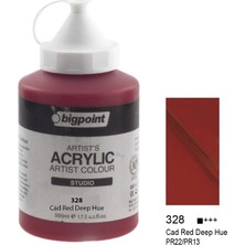 Bigpoint Akrilik Boya 500 ml Cad Red Deep 328