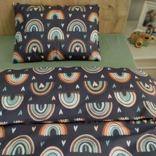 Stylish RAINBOW Pamuk Tek Kişilik Nevresim Seti