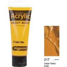 Bigpoint Akrilik Boya 75 ml Indian Yellow 217