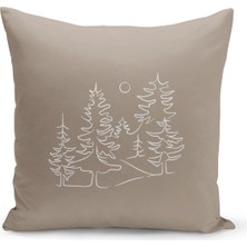 Filamente Çift Taraflı Dijital Baskı Kırlent Kılıfı