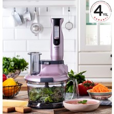 Arzum Hestia Multi 5 Fonksiyonlu Premium Blender Seti 1500 Watt, 1,5 Lt Doğrayıcı Hazne, 800 ml Ölçü Kabı, Paslanmaz Çelik Çırpıcı, Çift Taraflı Paslanmaz Çelik Bıçak, Buz Kırabilme Özelliği