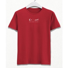 TP Shop Unisex Slimfıt Tişört, Türkiye ve Atatürk Sevdalılarına, Sonuna Kadar Birlikteyiz.