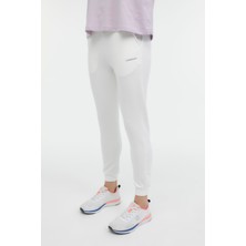 Lumberjack W-Ct133 Basıc Jogger 4Fx Ekru Kadın Eşofman Altı
