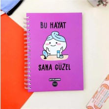 Tüftürük Bu Hayat Sana Güzel Konuşan Ajanda Akademik Ajanda Planlayıcı