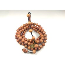 İskeçe Tesbih Halil Hilmi Usta Eseri Doğal Keçiboynuzu Namaz Tesbihi 4031