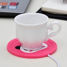 Colorful Dream Store USB Silikon Bardak Altı Isıtıcı