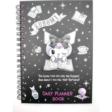 Tüftürük Sanrio Kuromi My Melody Cinnamoroll Sticker Ekli Konuşan Ajanda Planlayıcı