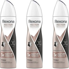 Rexona Maximum Protection Invisible Sprey Deodorant 150 ml 3 Kutu