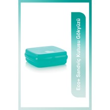 Tupperware Eco+ Sandviç Kutusu Gökyüzü Boyutlarıyla Pratik ve Kullanışlı