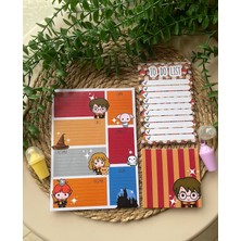 Steplanner Harry Potter Notepad memopad Not Defter Seti