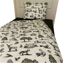 Mundo Lindo Forest Frıends Bebek Nevresim Seti