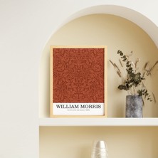 Ayışığı Dizayn William Morris Acorns Doğal Ahşap Çerçeveli Tekli Tablo Seti