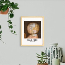 Ayışığı Dizayn Paul Klee Child Doğal Ahşap Çerçeveli Tekli Tablo Seti