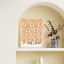 Ayışığı Dizayn William Morris Golden Bough Doğal Ahşap Çerçeveli Tekli Tablo Seti